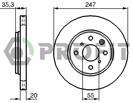 Brake Disc (5010-1527)