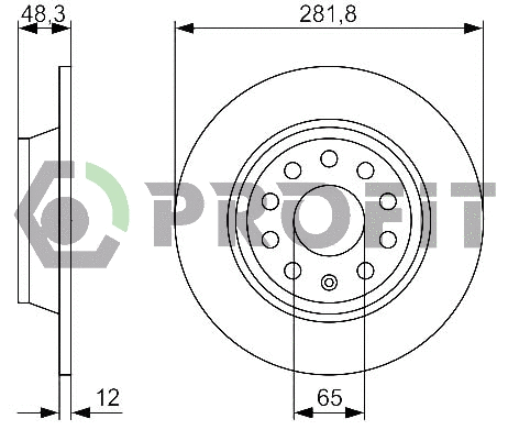 Brake Disc (5010-1306)