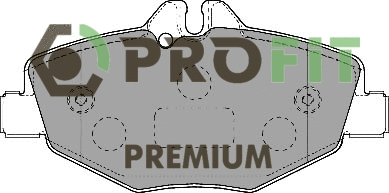 Brake Pad Set, disc brake (5005-1414)
