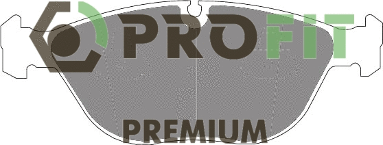 Brake Pad Set, disc brake (5005-1001)