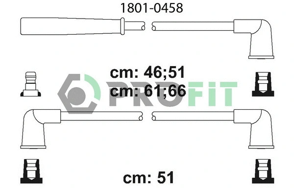 Ignition Cable Kit (1801-0458)