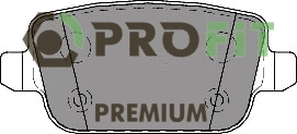 Brake Pad Set, disc brake (5005-1933)