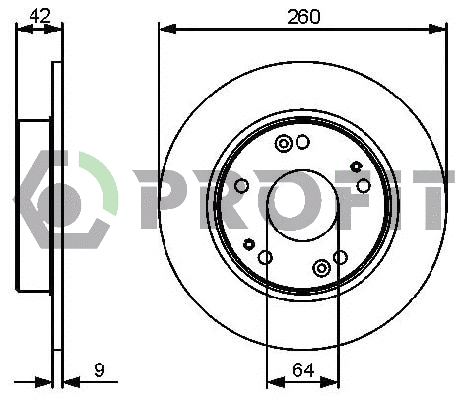 Brake Disc (5010-1558)