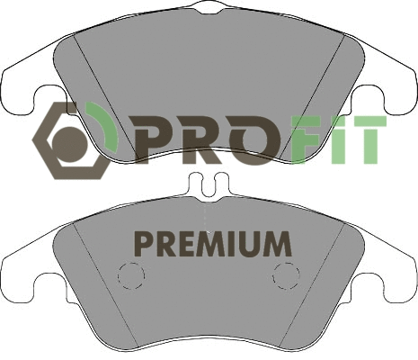 Brake Pad Set, disc brake (5005-1979)
