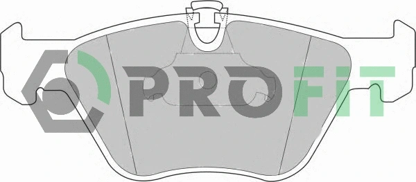 Brake Pad Set, disc brake (5000-1073 C)