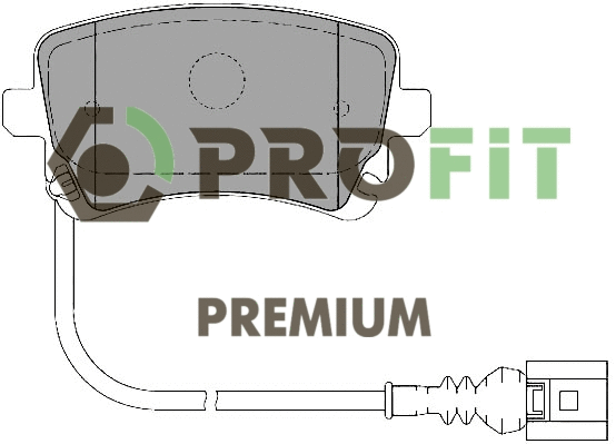 Brake Pad Set, disc brake (5005-1644)