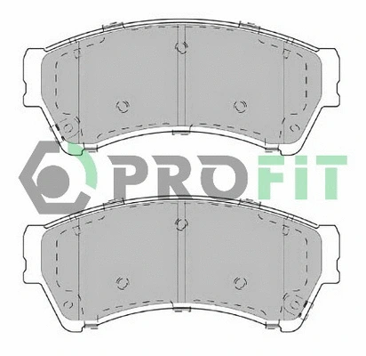 Brake Pad Set, disc brake (5000-2021 C)
