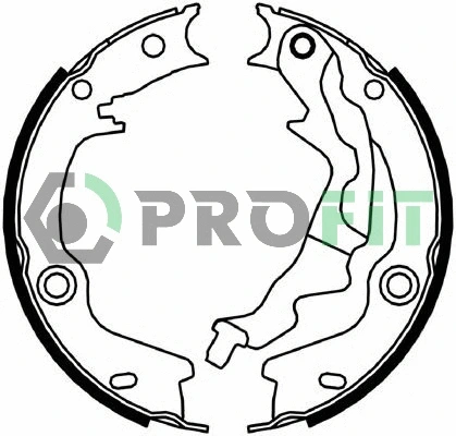 Brake Shoe Set (5001-4046)