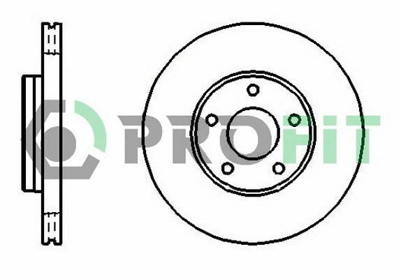 Brake Disc (5010-1222)