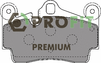 Brake Pad Set, disc brake (5005-1627)