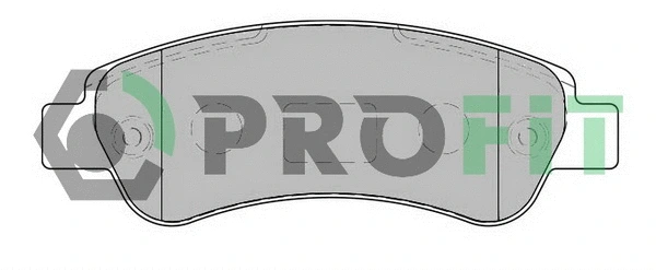 Brake Pad Set, disc brake (5000-1927)