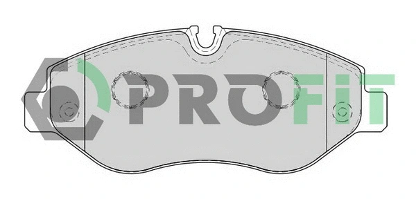 Brake Pad Set, disc brake (5000-1778 C)