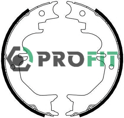 Brake Shoe Set (5001-4120)