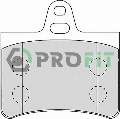 Brake Pad Set, disc brake (5000-1413)