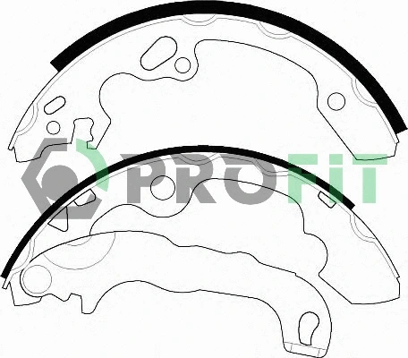 Brake Shoe Set (5001-0565)