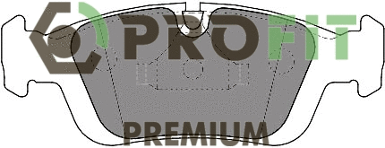 Brake Pad Set, disc brake (5005-1300)