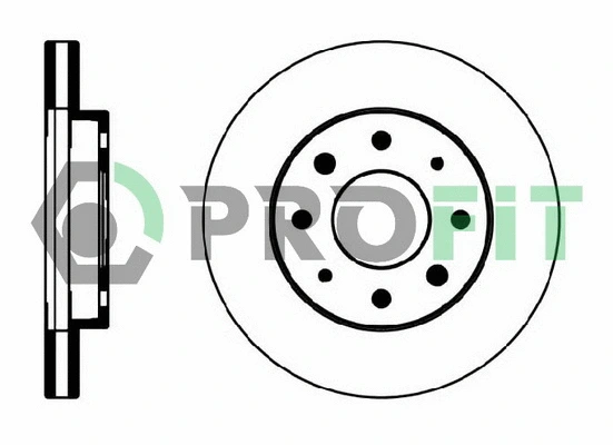 Brake Disc (5010-0885)