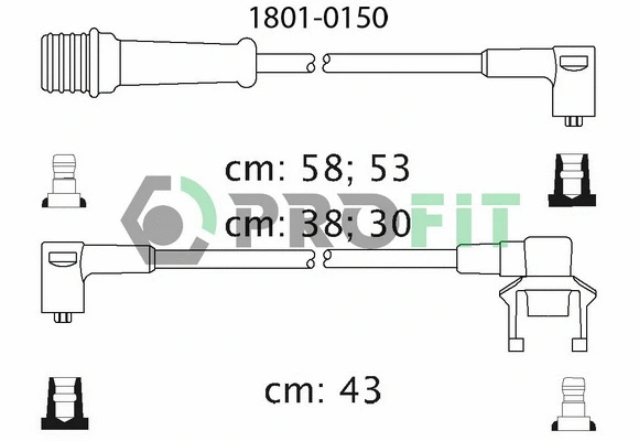 Ignition Cable Kit (1801-0150)