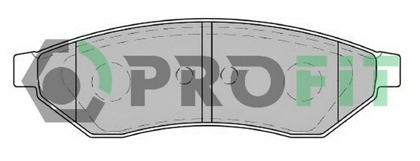 Brake Pad Set, disc brake (5000-1986)