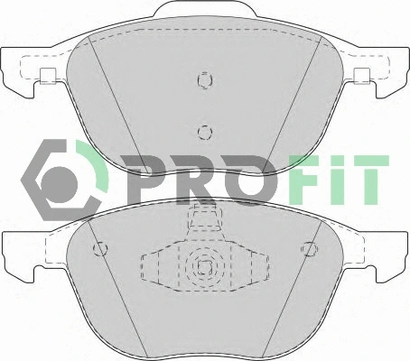 Brake Pad Set, disc brake (5000-1594 C)