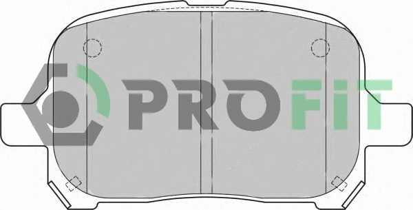 Brake Pad Set, disc brake (5000-1437 C)