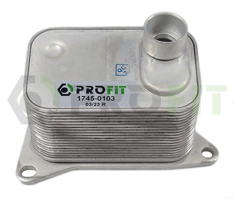 Oil Cooler, engine oil (1745-0103)