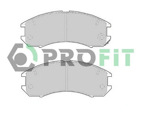 Brake Pad Set, disc brake (5000-0576)