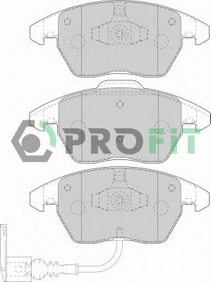 Brake Pad Set, disc brake (5000-1641 C)