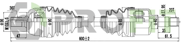 Drive Shaft (2730-3016)