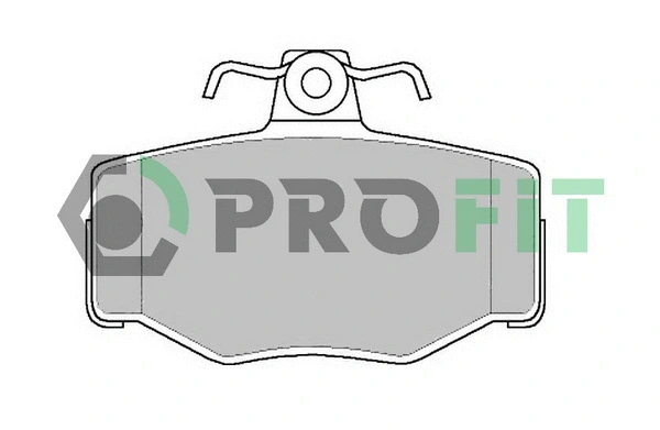 Brake Pad Set, disc brake (5000-0707)