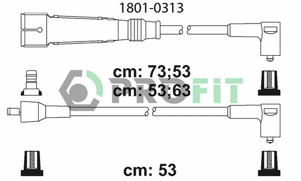 Ignition Cable Kit (1801-0313)