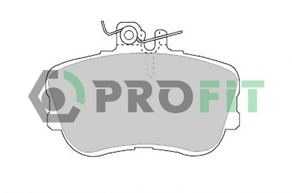 Brake Pad Set, disc brake (5000-0854 C)