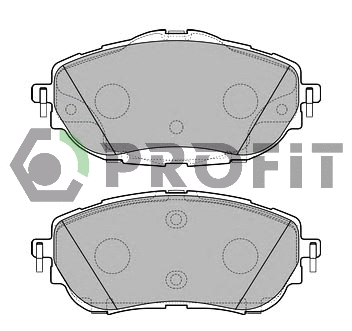 Brake Pad Set, disc brake (5000-2030)