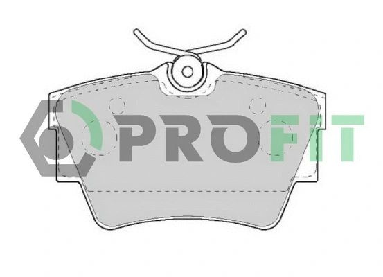 Brake Pad Set, disc brake (5000-1516)