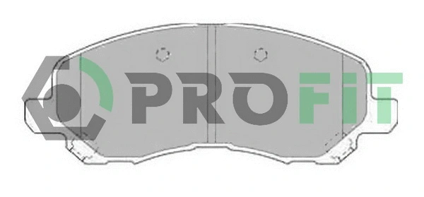 Brake Pad Set, disc brake (5000-1621)