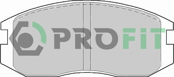 Brake Pad Set, disc brake (5000-0759)