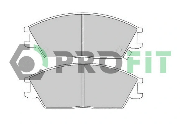 Brake Pad Set, disc brake (5000-0435 C)