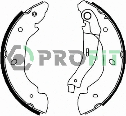 Brake Shoe Set (5001-5960)