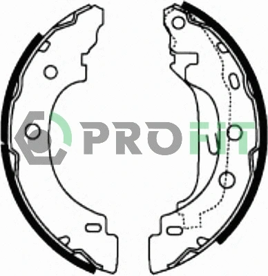 Brake Shoe Set (5001-0583)