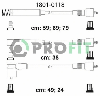 Ignition Cable Kit (1801-0118)