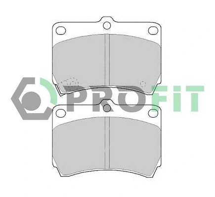 Brake Pad Set, disc brake (5000-0715)