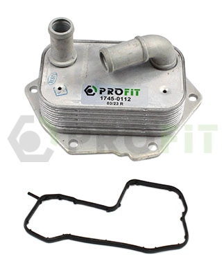 Oil Cooler, engine oil (1745-0112)