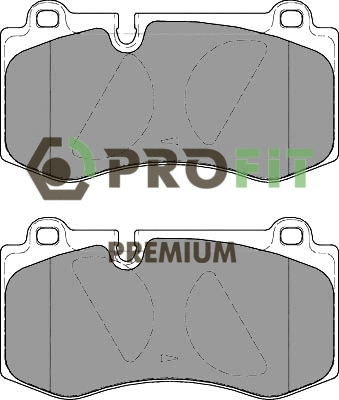 Brake Pad Set, disc brake (5005-4055)