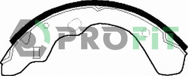 Brake Shoe Set (5001-0315)