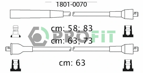 Ignition Cable Kit (1801-0070)