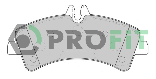Brake Pad Set, disc brake (5000-1779)