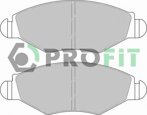 Brake Pad Set, disc brake (5000-1378)