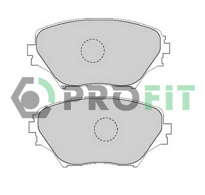 Brake Pad Set, disc brake (5000-1514)
