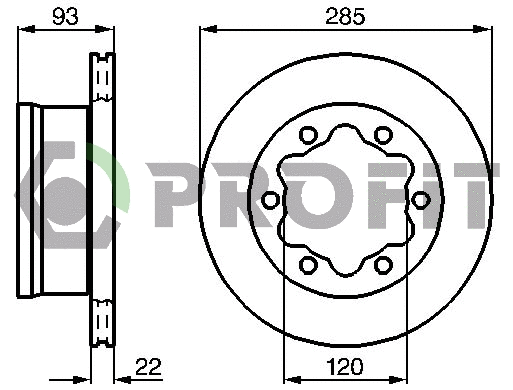 Brake Disc (5010-0191)