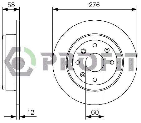 Brake Disc (5010-2025)